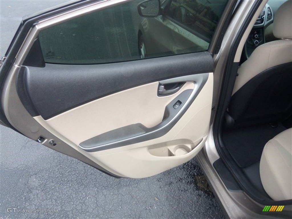 2016 Elantra SE - Desert Bronze / Beige photo #12