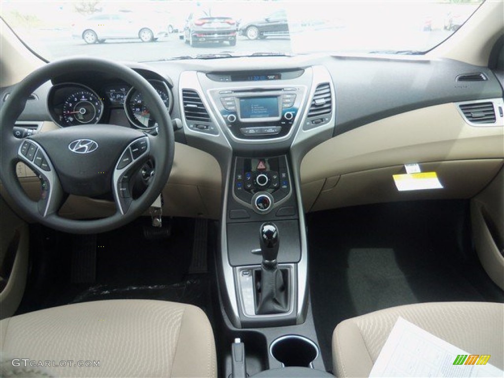 2016 Elantra SE - Desert Bronze / Beige photo #14
