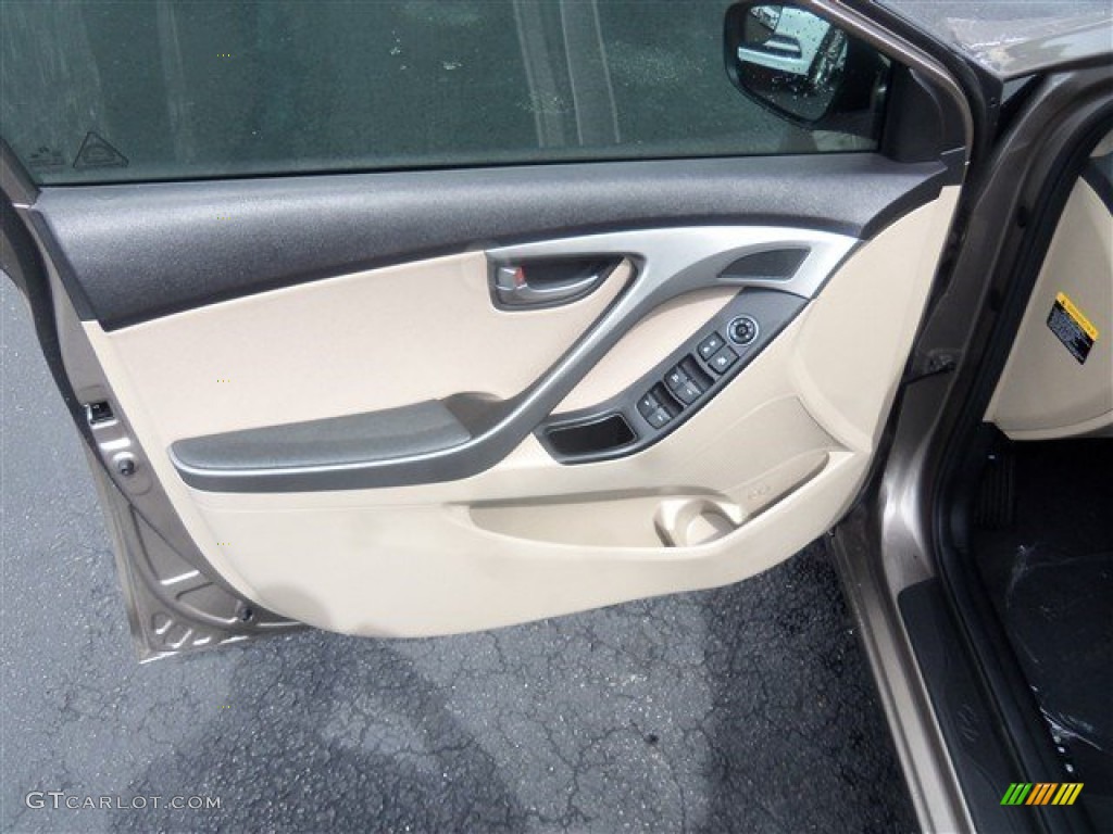 2016 Elantra SE - Desert Bronze / Beige photo #15