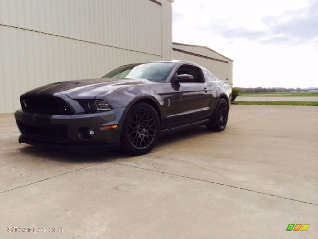 2014 Mustang Shelby GT500 Coupe - Sterling Gray / Shelby Charcoal Black/Black Accents Recaro Sport Seats photo #1