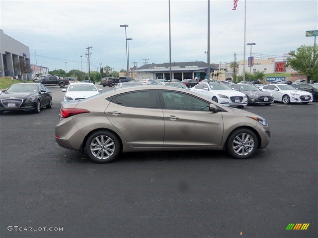 2016 Elantra SE - Desert Bronze / Beige photo #9