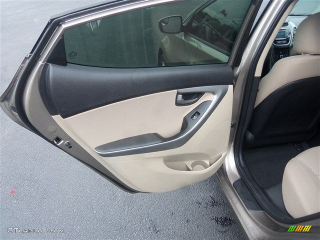 2016 Elantra SE - Desert Bronze / Beige photo #12