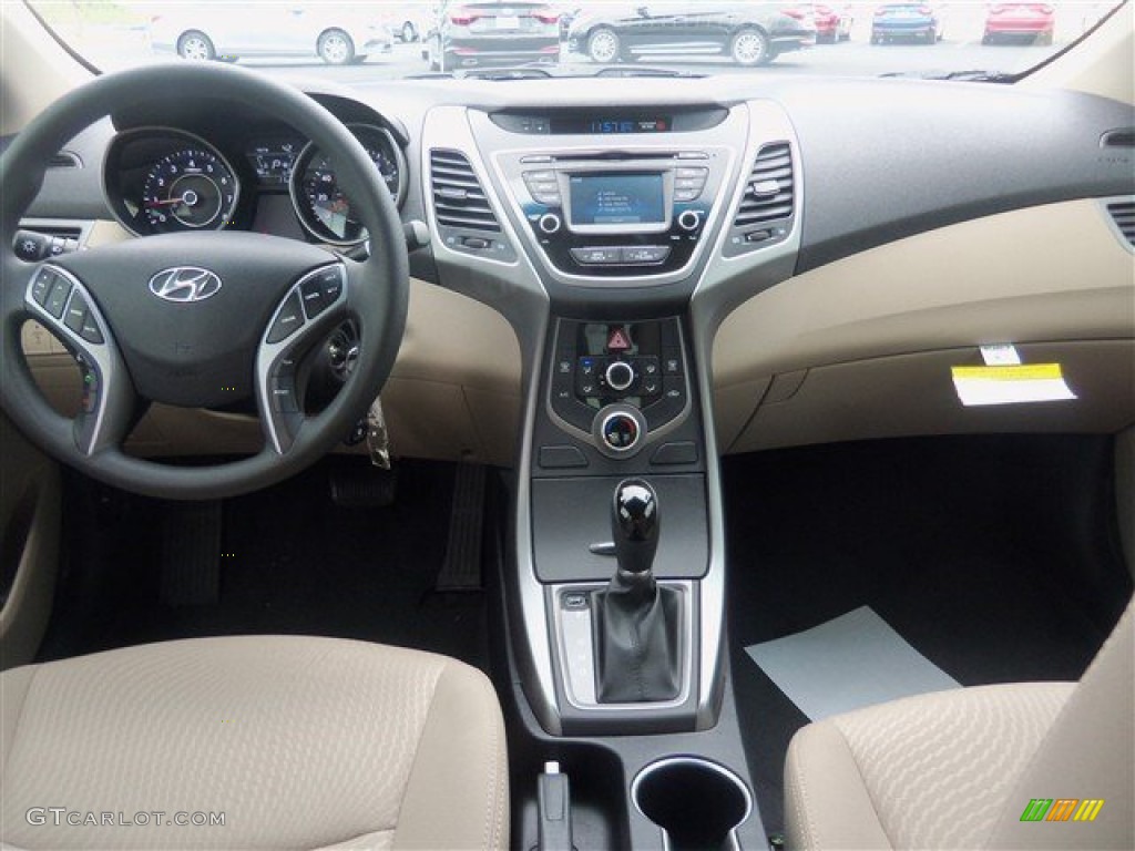 2016 Elantra SE - Desert Bronze / Beige photo #14