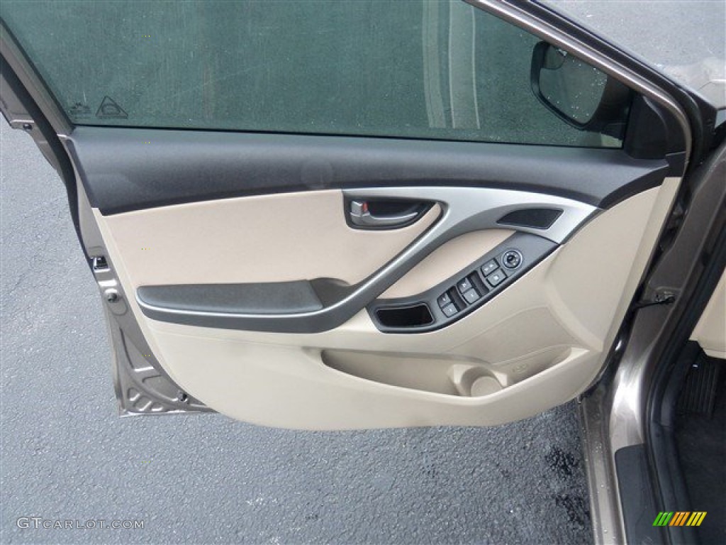 2016 Elantra SE - Desert Bronze / Beige photo #15