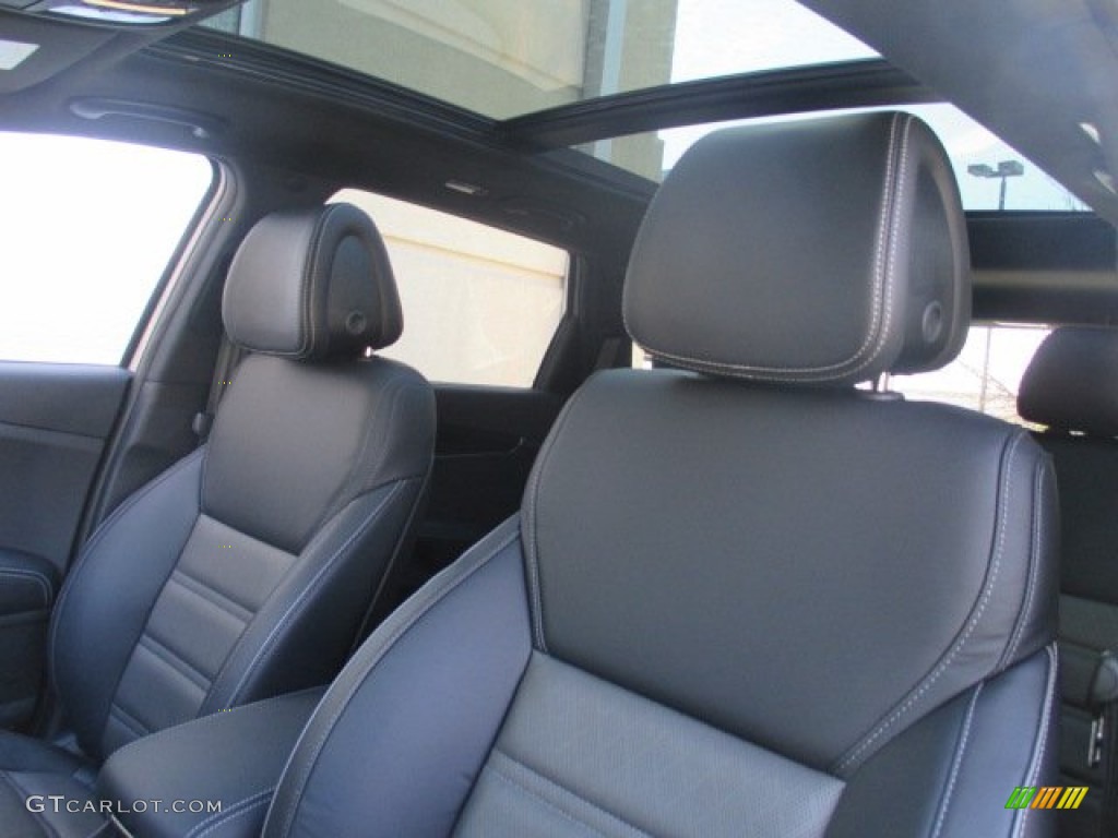 Limited Black Metallic Nappa Leather Interior 2016 Kia Sorento Limited AWD Photo #103003509