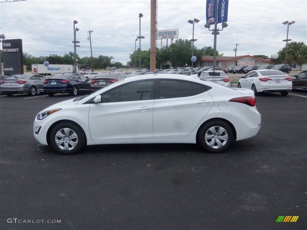 2016 Elantra SE - White / Gray photo #5