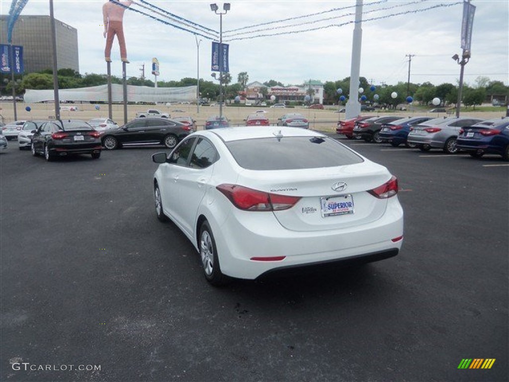 2016 Elantra SE - White / Gray photo #6