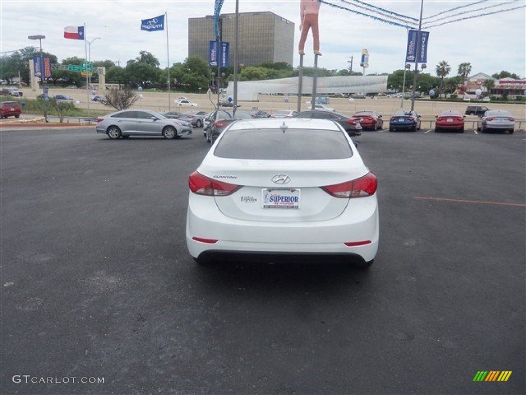 2016 Elantra SE - White / Gray photo #7