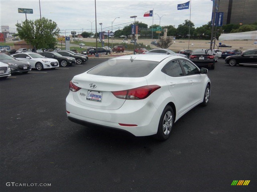 2016 Elantra SE - White / Gray photo #8