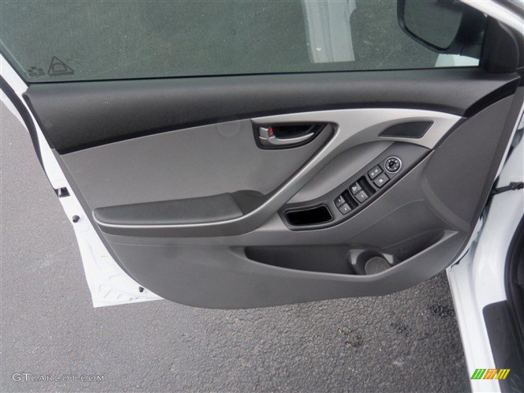 2016 Elantra SE - White / Gray photo #15