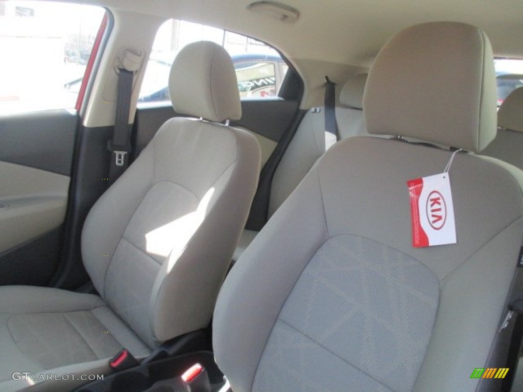 2015 Kia Rio LX Front Seat Photos