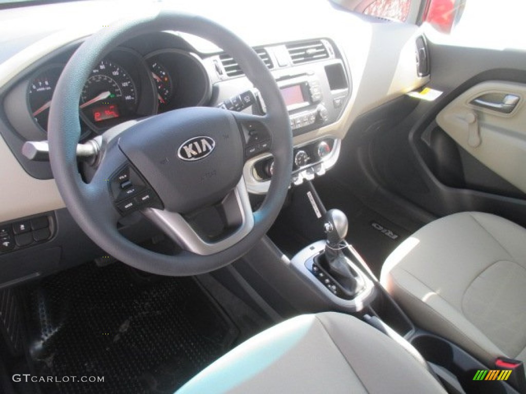 2015 Kia Rio LX Interior Color Photos