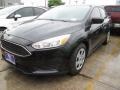 2015 Tuxedo Black Metallic Ford Focus S Sedan  photo #3