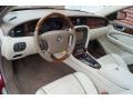 2006 Jaguar XJ Ivory Interior Prime Interior Photo