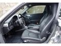 2010 Porsche 911 Black Interior Front Seat Photo