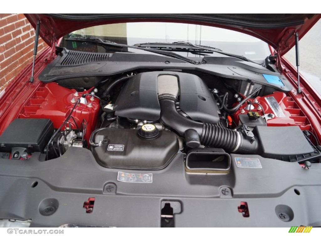 2006 XJ Super V8 - Radiance Red Metallic / Ivory photo #98