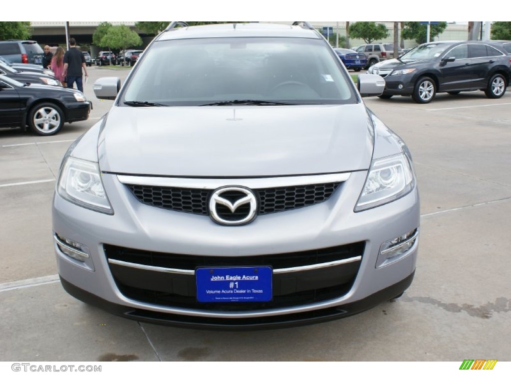 2008 CX-9 Grand Touring - Liquid Platinum Metallic / Black photo #4