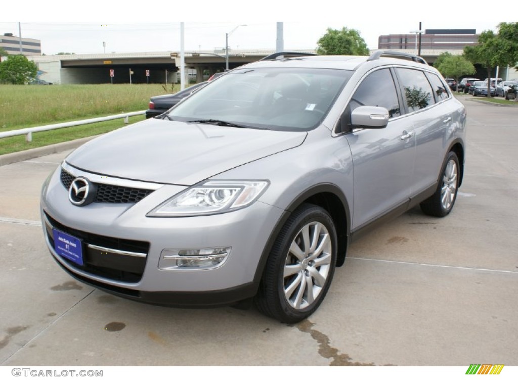 2008 CX-9 Grand Touring - Liquid Platinum Metallic / Black photo #5