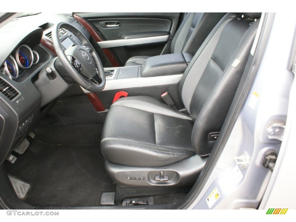 2008 CX-9 Grand Touring - Liquid Platinum Metallic / Black photo #13