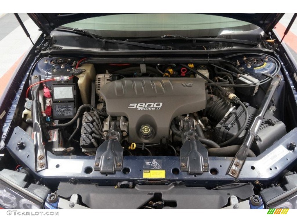 2001 Impala LS - Navy Blue Metallic / Medium Gray photo #32