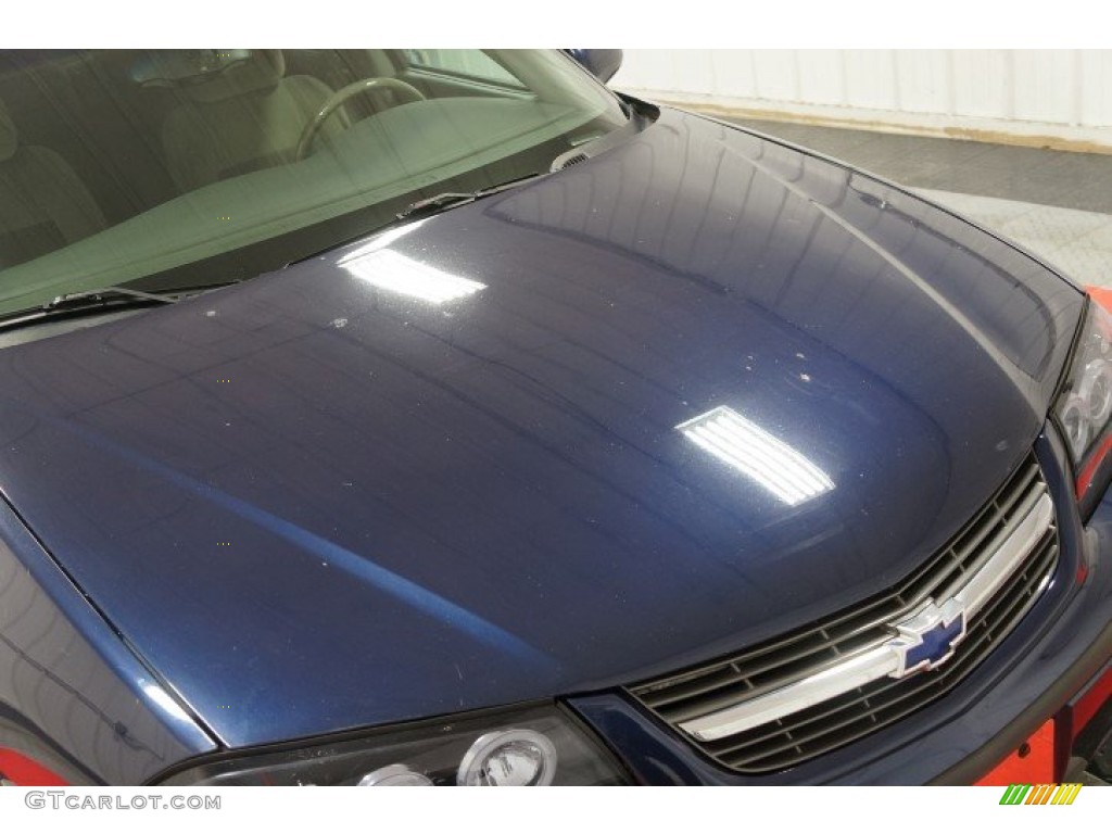 2001 Impala LS - Navy Blue Metallic / Medium Gray photo #37