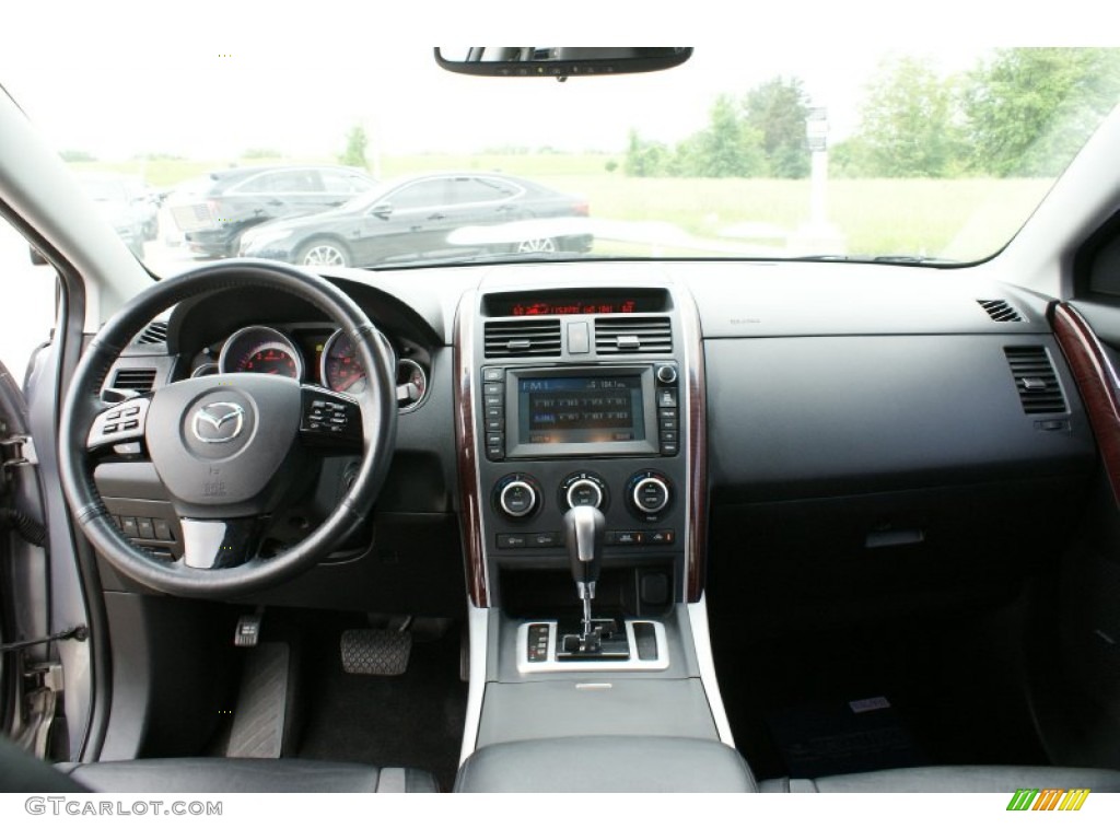 2008 CX-9 Grand Touring - Liquid Platinum Metallic / Black photo #29