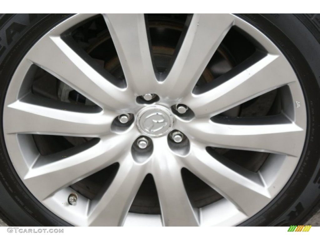 2008 CX-9 Grand Touring - Liquid Platinum Metallic / Black photo #47