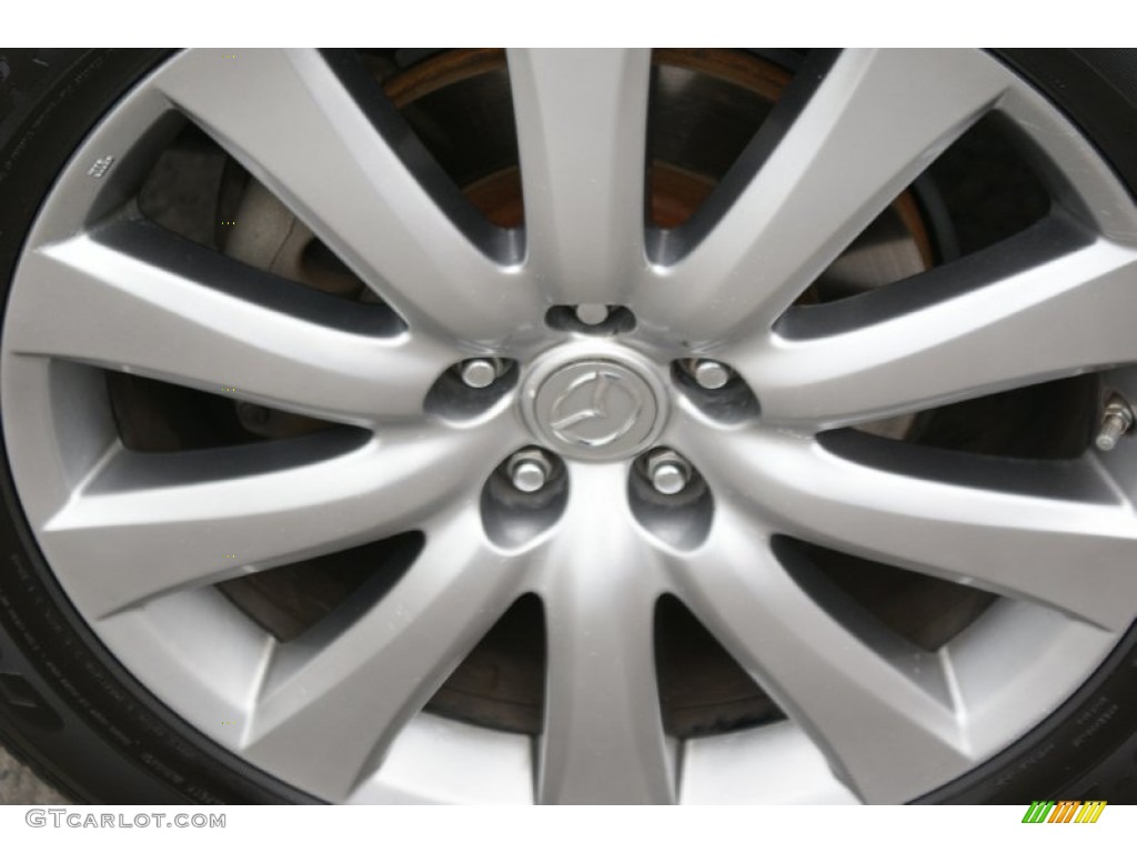 2008 CX-9 Grand Touring - Liquid Platinum Metallic / Black photo #49