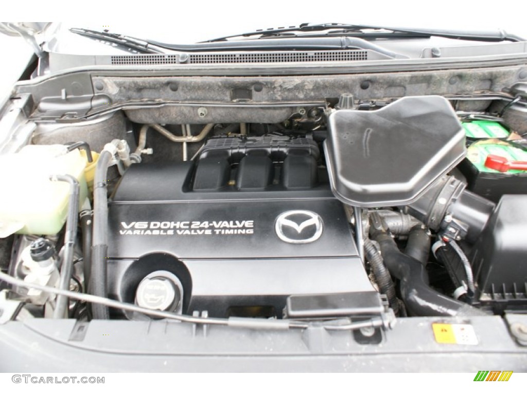 2008 CX-9 Grand Touring - Liquid Platinum Metallic / Black photo #51