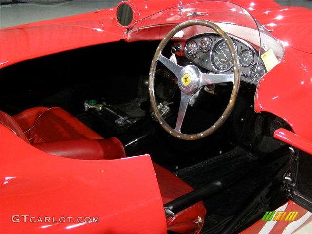 1956 Ferrari 500 Testa Rossa Standard 500 Testa Rossa Model Red Dashboard Photo #103014