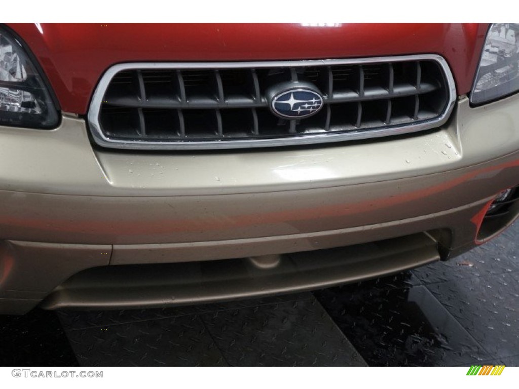 2004 Outback Wagon - Regatta Red Pearl / Beige photo #38