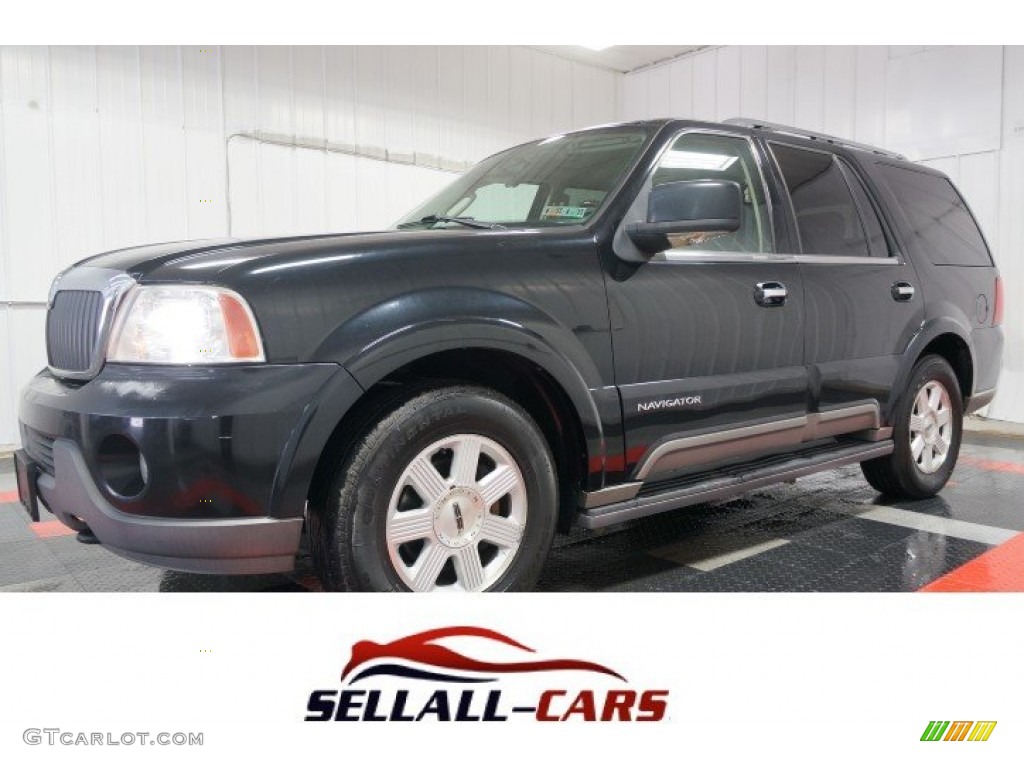 2003 Navigator Luxury - Black / Black photo #1