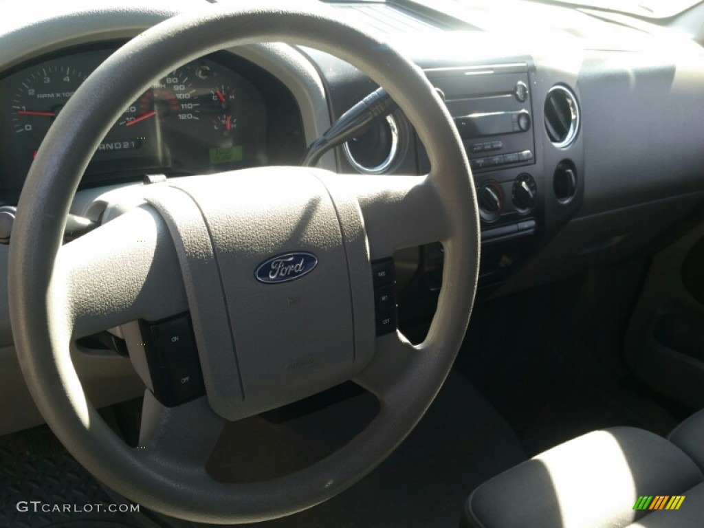 2006 F150 XLT SuperCrew 4x4 - Dark Toreador Red Metallic / Medium/Dark Flint photo #18