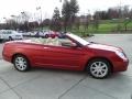 2008 Inferno Red Crystal Pearl Chrysler Sebring Limited Convertible  photo #6