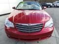 2008 Inferno Red Crystal Pearl Chrysler Sebring Limited Convertible  photo #8