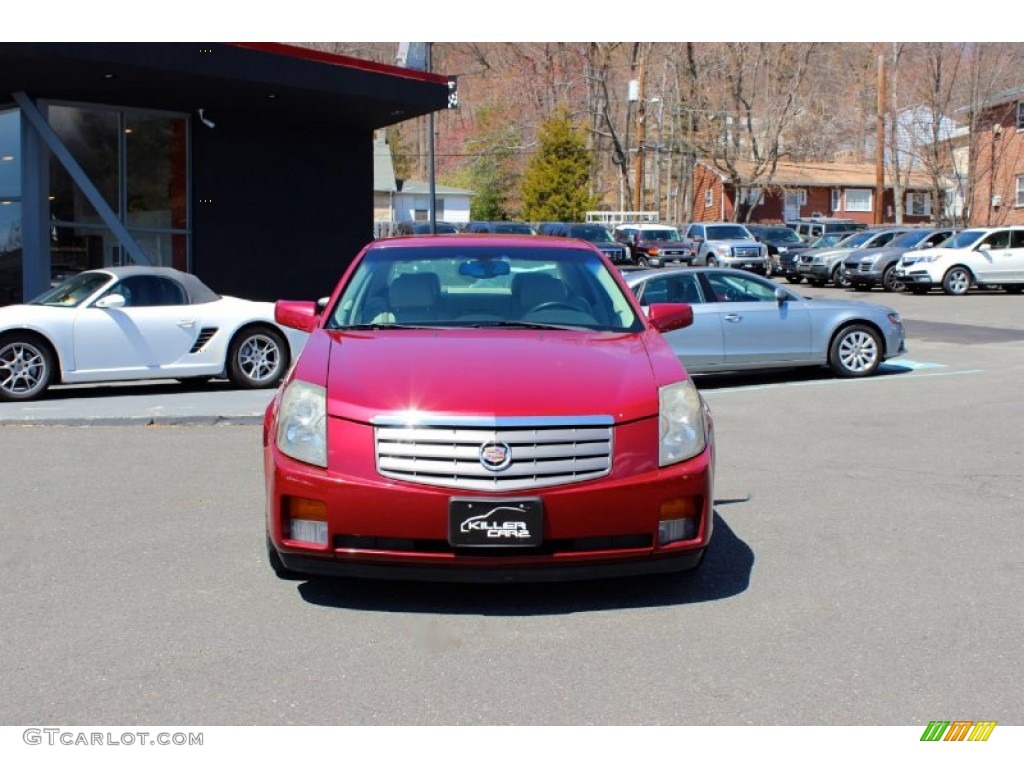 2004 CTS Sedan - Red Line / Light Neutral photo #2