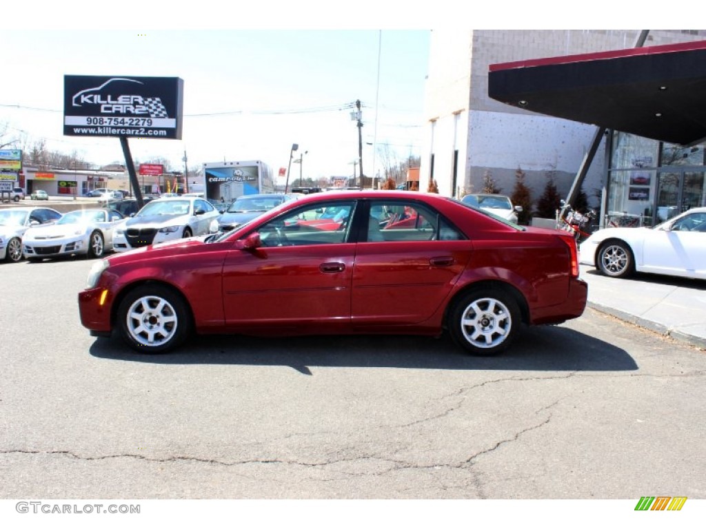 2004 CTS Sedan - Red Line / Light Neutral photo #4