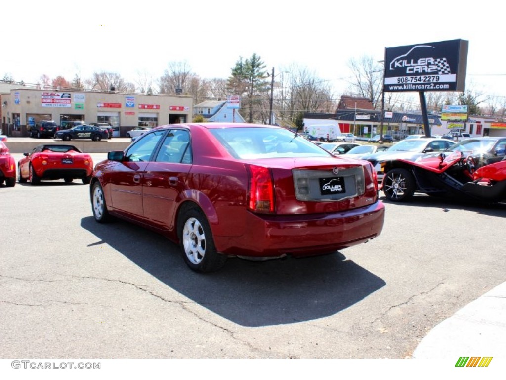 2004 CTS Sedan - Red Line / Light Neutral photo #5