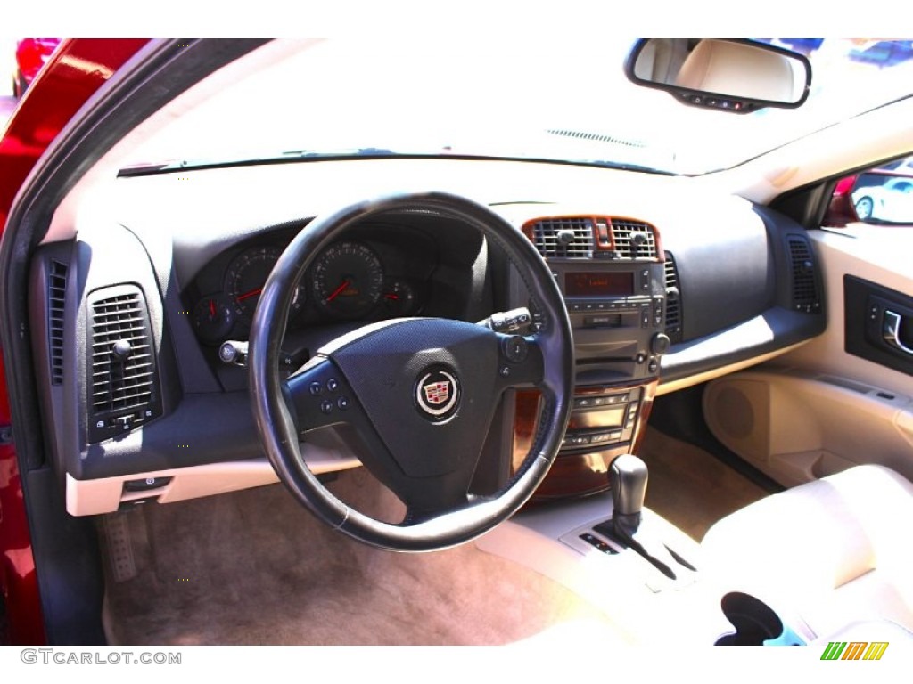 2004 CTS Sedan - Red Line / Light Neutral photo #12