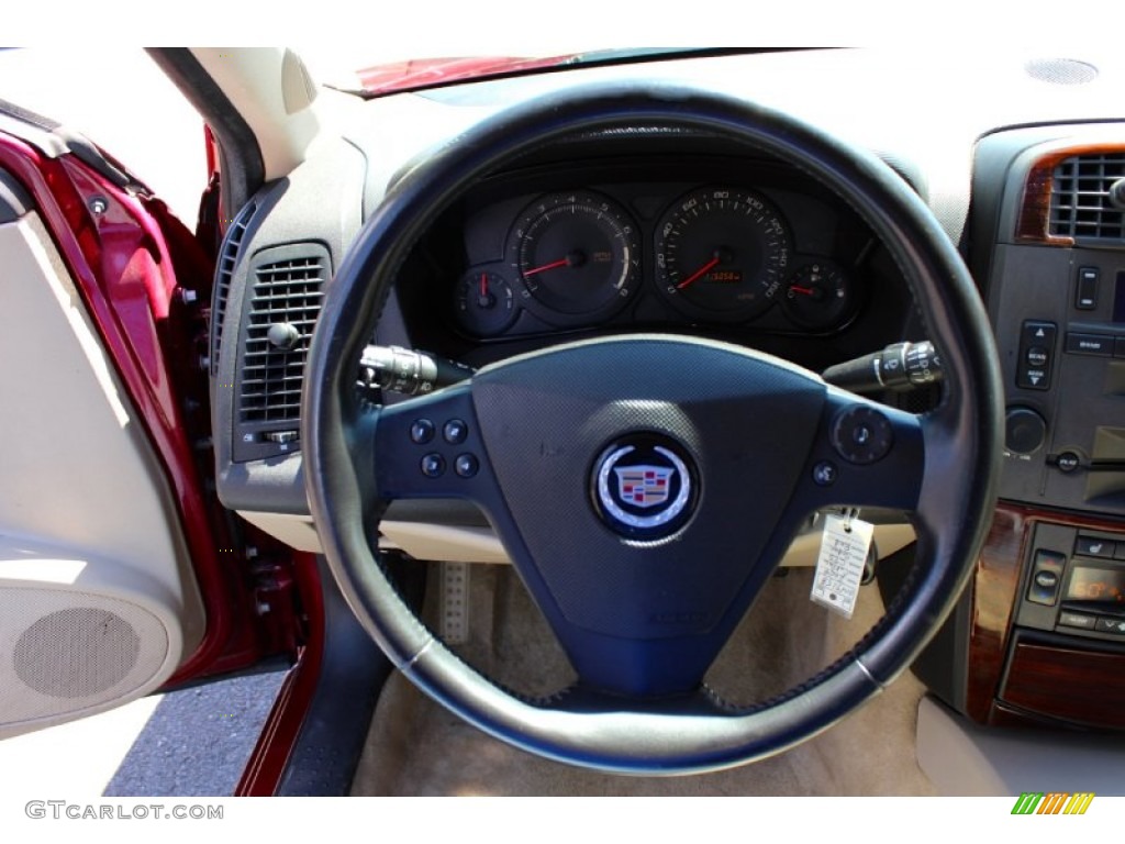 2004 CTS Sedan - Red Line / Light Neutral photo #15