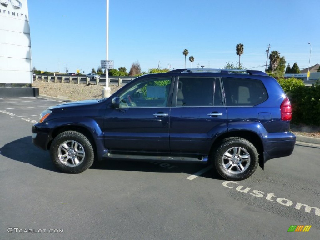 2008 GX 470 - Nautical Blue Metallic / Ivory photo #2