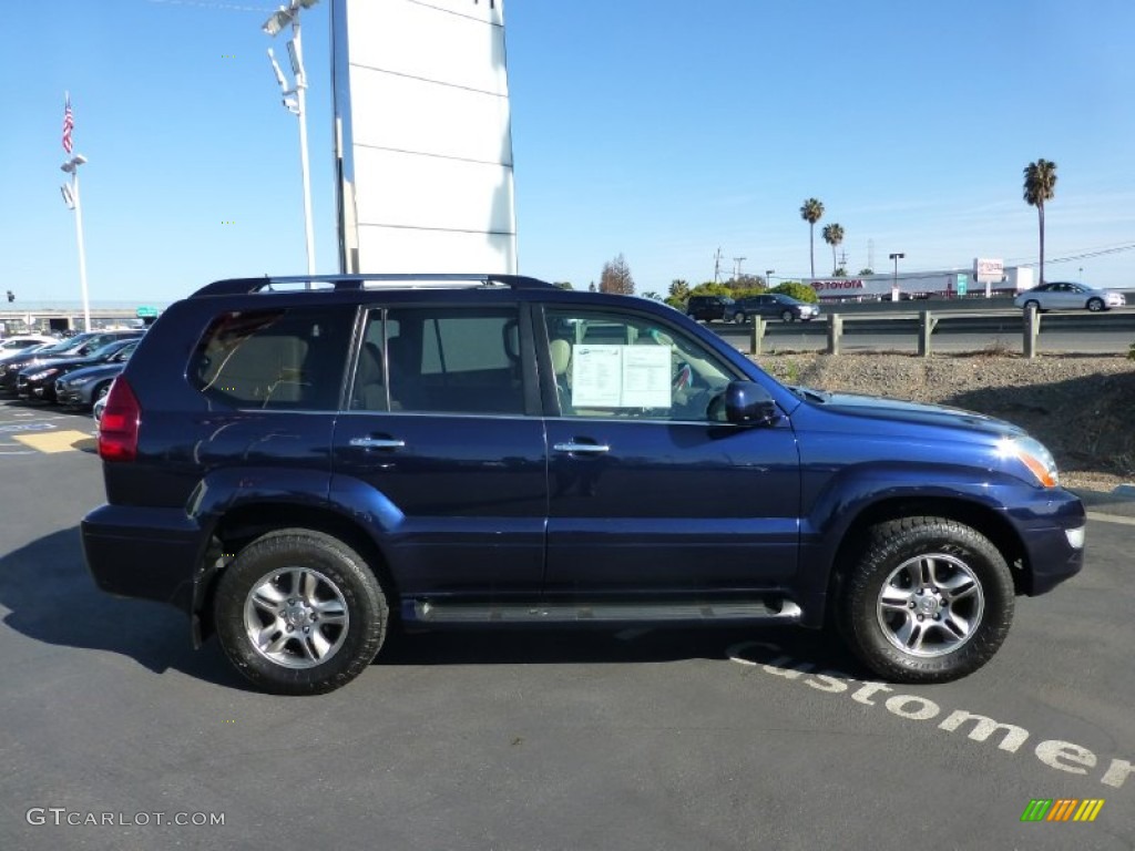 2008 GX 470 - Nautical Blue Metallic / Ivory photo #12