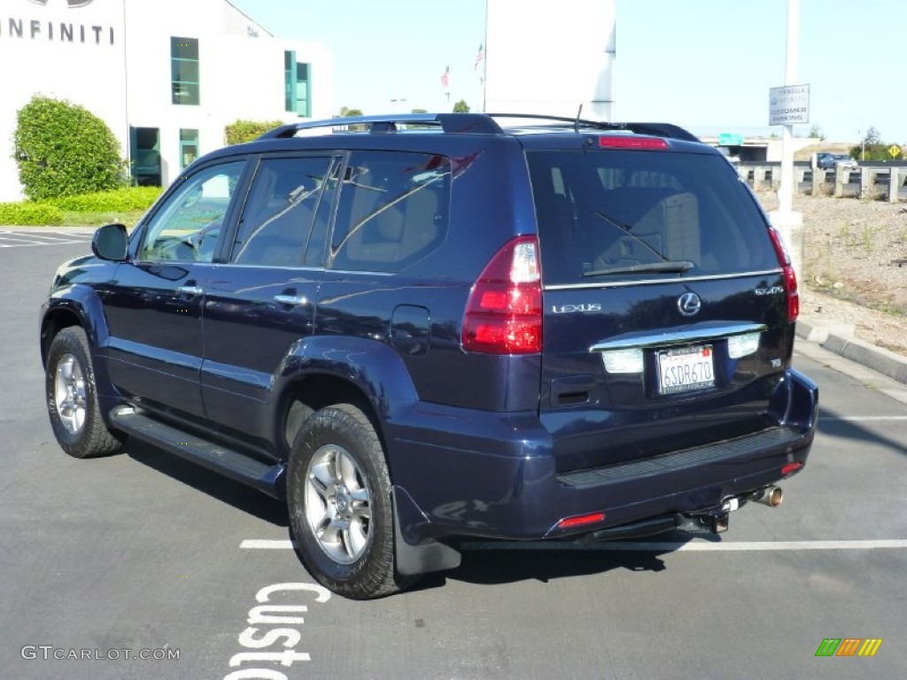 2008 GX 470 - Nautical Blue Metallic / Ivory photo #15