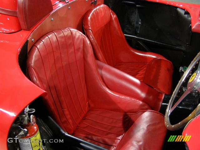 Red Interior 1956 Ferrari 500 Testa Rossa Standard 500 Testa Rossa Model Photo #103020