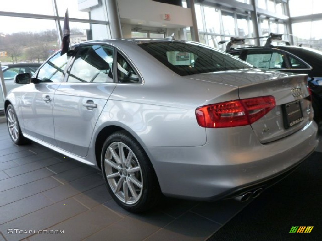2015 A4 2.0T Premium Plus quattro - Florett Silver Metallic / Black photo #2