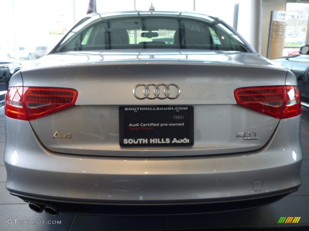 2015 A4 2.0T Premium Plus quattro - Florett Silver Metallic / Black photo #3