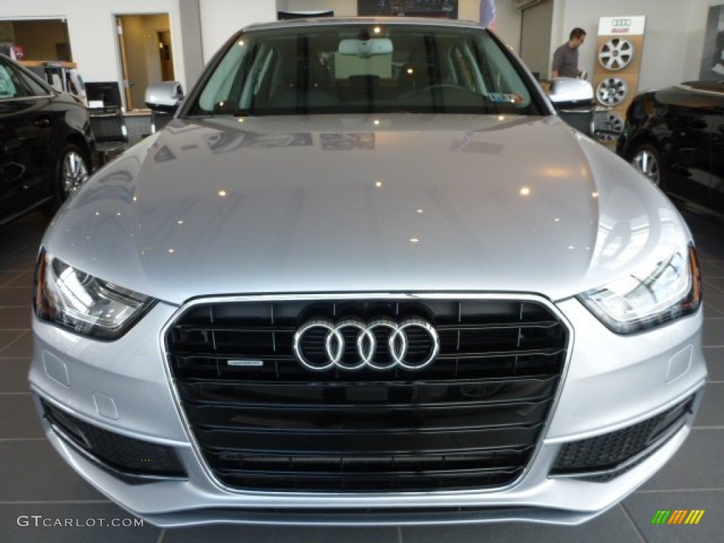 2015 A4 2.0T Premium Plus quattro - Florett Silver Metallic / Black photo #6