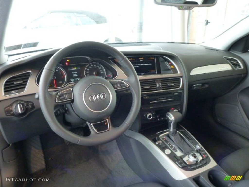 2015 A4 2.0T Premium Plus quattro - Florett Silver Metallic / Black photo #10