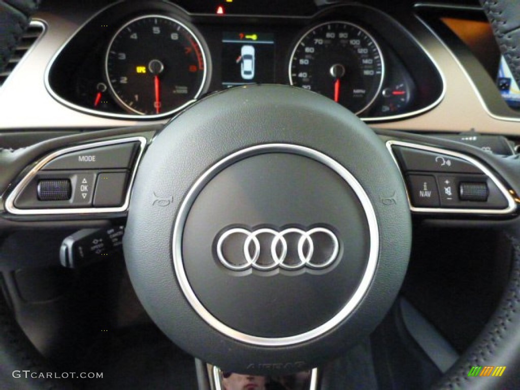 2015 A4 2.0T Premium Plus quattro - Florett Silver Metallic / Black photo #15