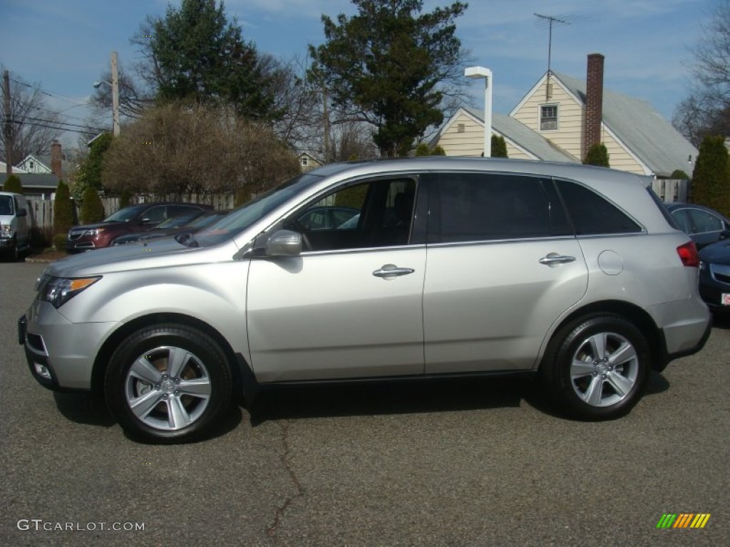 Palladium Metallic 2012 Acura MDX SH-AWD Technology Exterior Photo #103022992